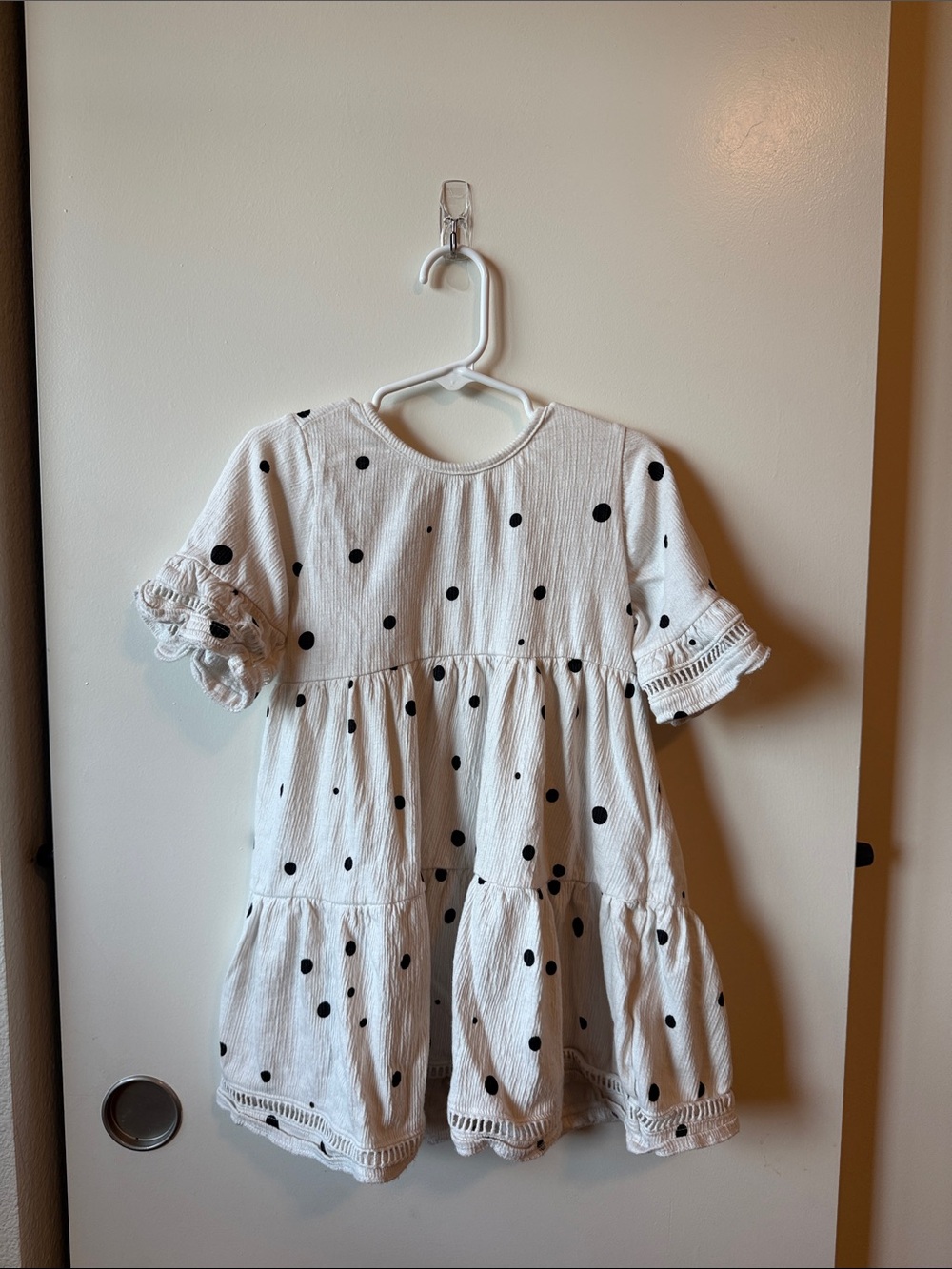 Jessica Simpson girls polka dot dress